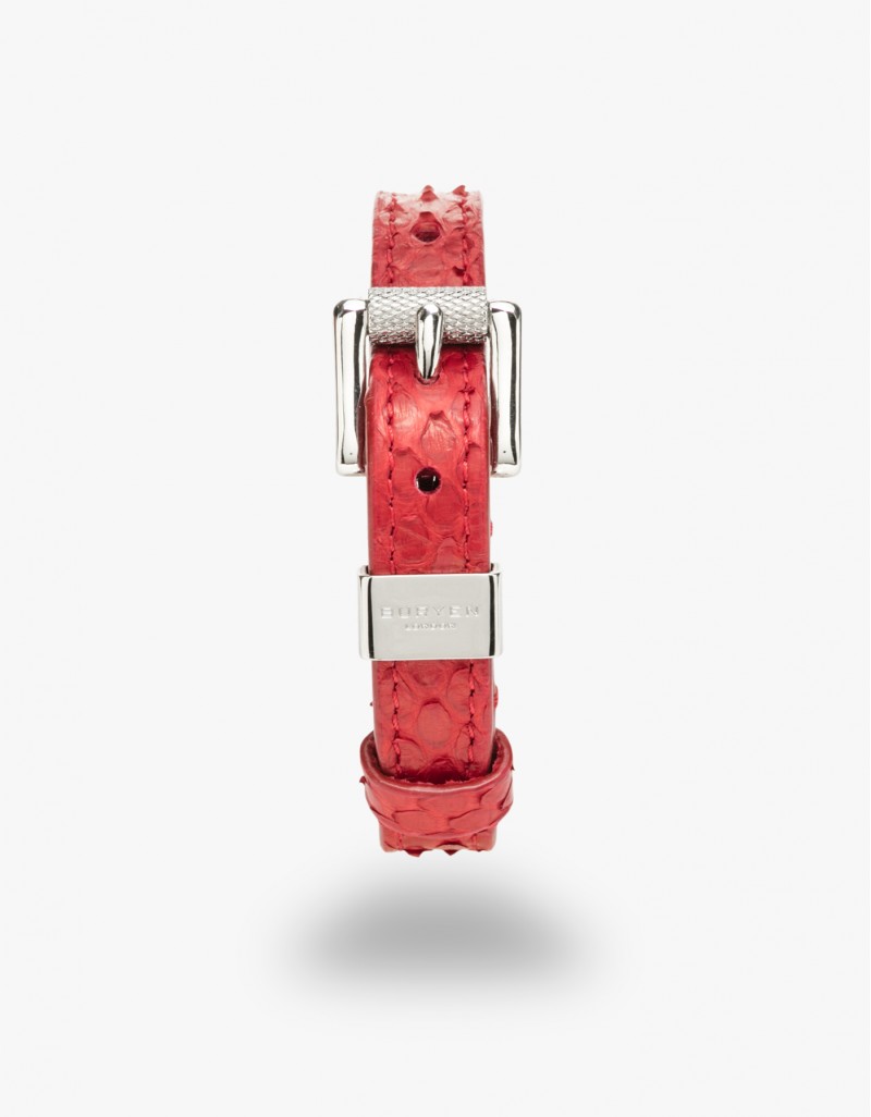 Luxurious Bracelet RED PYTHON
