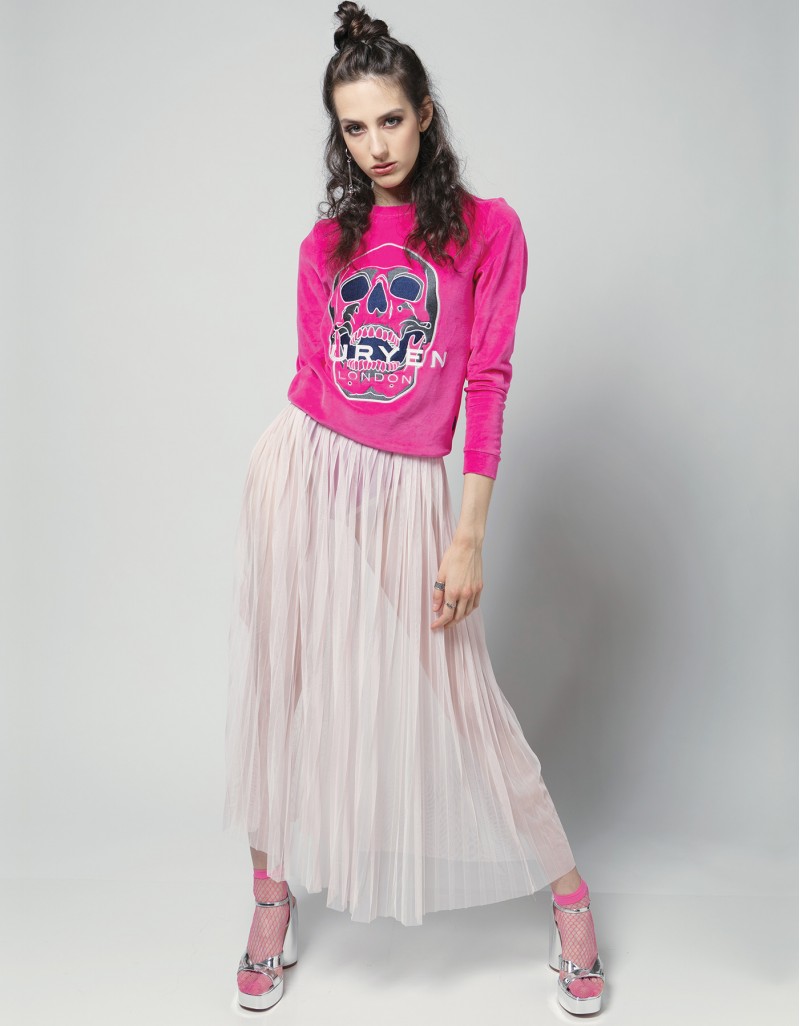 Velvet Dead and Rich Pullover PINK