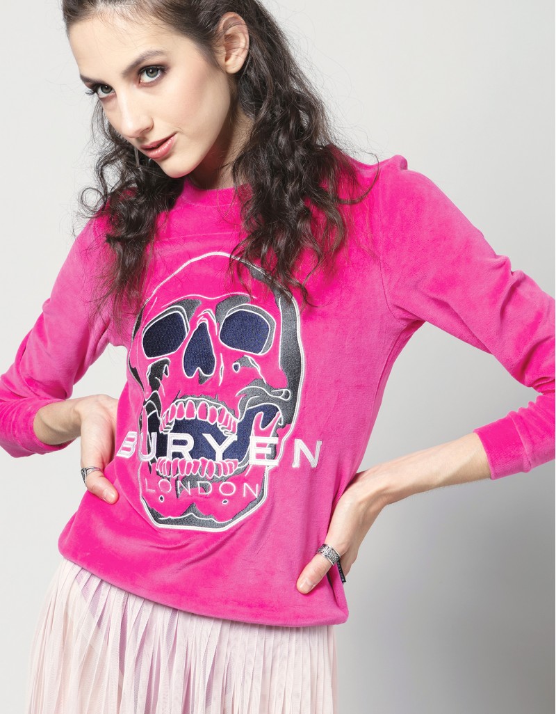 Velvet Dead and Rich Pullover PINK