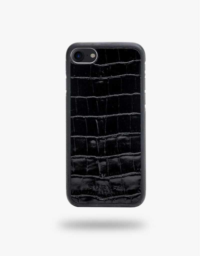 iPhone 7 case BLACK CROCODILE
