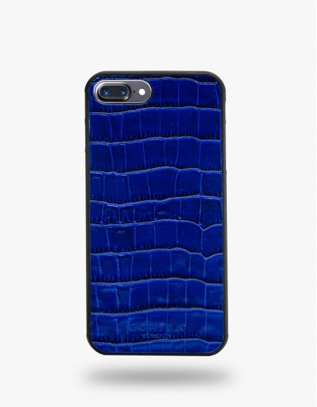 iPhone 7 Plus case BLUE CROCODILE