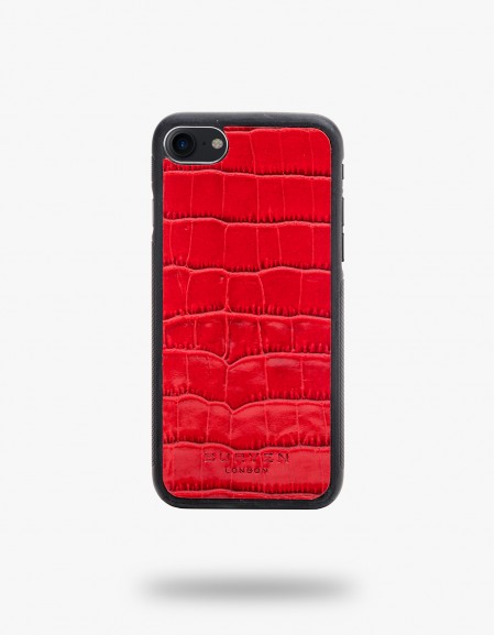 iPhone 7 case RED CROCODILE