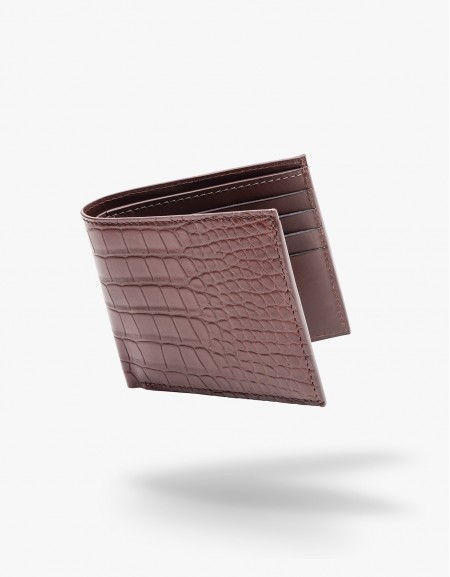 Hierarchy wallet BROWN CROCODILE Limited Edition