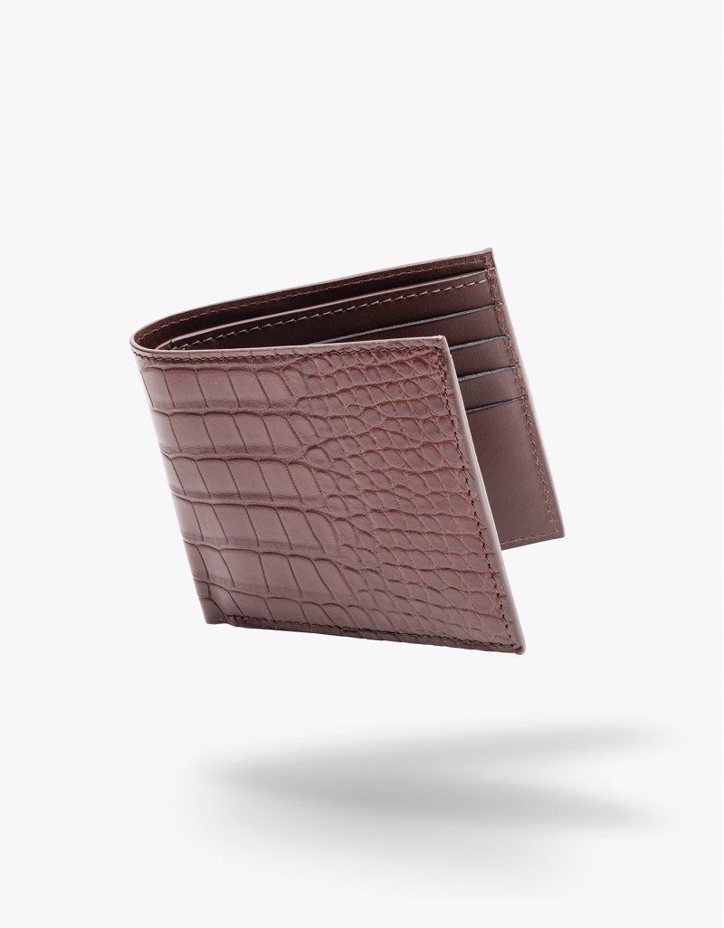 Hierarchy wallet BROWN CROCODILE Limited Edition